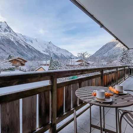 Appartement Panorama Mont-blanc 2br W/views, Walk To Flegere Lift - Happy